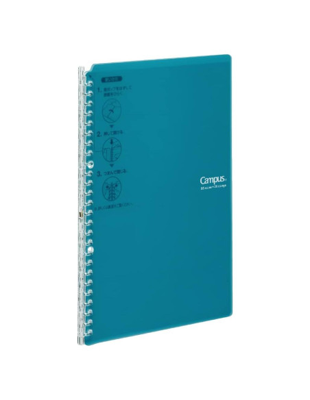 Carpeta de Anillo Inteligente KOKUYO B5 Verde Azulado 26 Agujeros