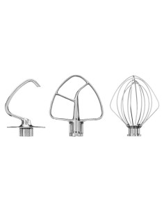 Juego de Accesorios para Batidora KitchenAid 4.3-4.8L Acero Inox.