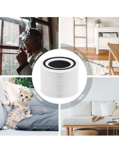 Filtro HEPA 3-en-1 Levoit Core 300 y P350 - 2 Paquete