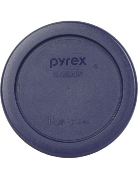 Juego de Tapas de Repuesto Pyrex 6 Piezas Azul BPA Free Juego de Tapas de Repuesto Pyrex 6 Piezas Azul BPA Free