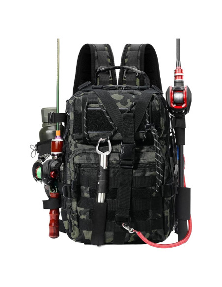 Mochila de Pesca Táctica Militar Verde 0.90 kg 38x29x6 cm Mochila de Pesca Táctica Militar Verde 0.90 kg 38x29x6 cm