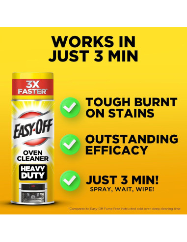 Easy Off Limpiador de Hornos 411ml - Alta Densidad