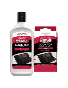 Limpiador de Cocina Weiman 0.28L y 3 Almohadillas de Limpieza