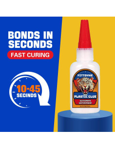 Super Pegamento Plástico 30g FITTDYHE, Adhesivo Rápido y Resistente 2