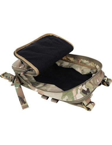 Mochila Táctica KRYDEX Expandible 18L Camo Senderismo