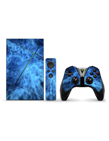 Piel de Vinilo MightySkins para NVIDIA Shield TV Pro - Llamas Místicas Azules Piel de Vinilo MightySkins para NVIDIA Shield TV Pro - Llamas Místicas Azules