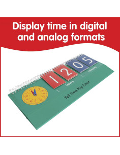 Reloj de Enseñanza Edx Education - Formatos Analógico y Digital 2