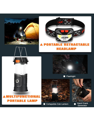 Kit de Supervivencia Skywod con Mochila y Primeros Auxilios