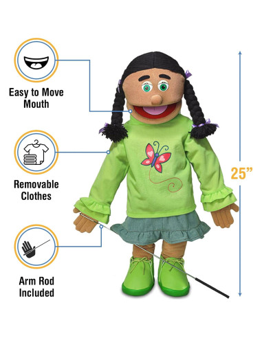 Títere de Cuerpo Completo Silly Puppets 63.5cm Ventrílocuo