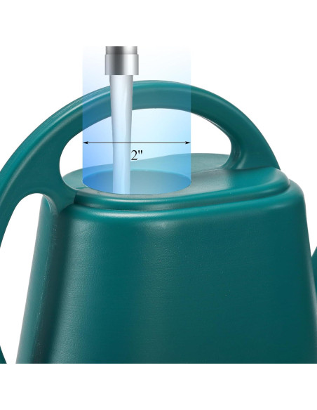 Regadera Fasmov Verde 2L con Pico Largo y Mango Ergonómico Regadera Fasmov Verde 2L con Pico Largo y Mango Ergonómico