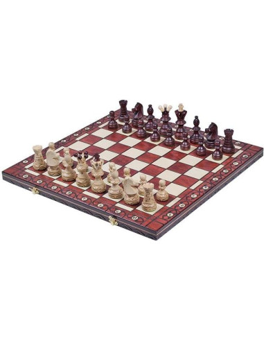 Juego de Ajedrez de Madera Hecho a Mano Muba 55cm