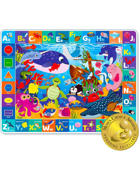Manta de Juego para Bebés QUOKKA 150x112 cm + Libro Montessori Manta de Juego para Bebés QUOKKA 150x112 cm + Libro Montessori