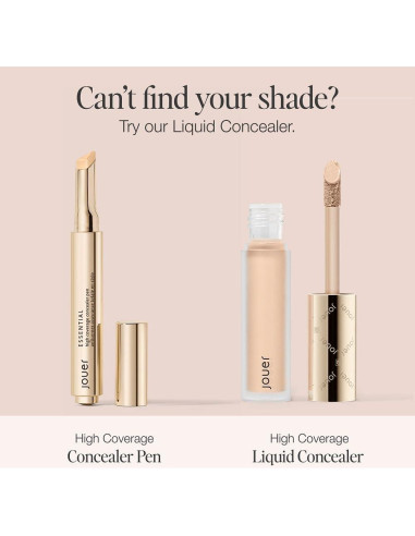 Lápiz Corrector Jouer Esencial 01 Nieve - Alta Cobertura
