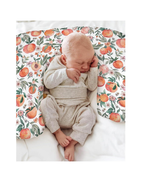 Funda de Almohada de Lactancia Vintage Duraznos 55.88x45.72 cm Funda de Almohada de Lactancia Vintage Duraznos 55.88x45.72 cm