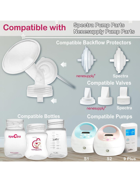 Kit de Piezas de Bomba Nenesupply para Spectra S2 S1 9 Plus Kit de Piezas de Bomba Nenesupply para Spectra S2 S1 9 Plus