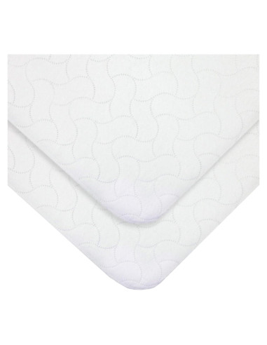 Funda de Colchón Protectora Impermeable 2 Paquete Compañía Americana de Bebés 68.58x91.44 cm