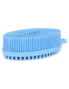 Esponja Corporal de Silicona FREATECH Doble Cara 12cm Azul