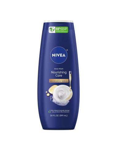 NIVEA Gel de Ducha Nutritivo 591 ml con Suero y Vitamina E