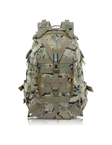 Mochila Táctica aiGear 25L Camo para Camping y Senderismo
