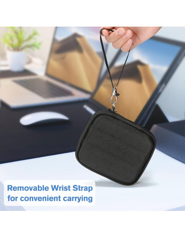Funda ProCase para Samsung T7/T7 Touch SSD 500GB-2TB - Negro