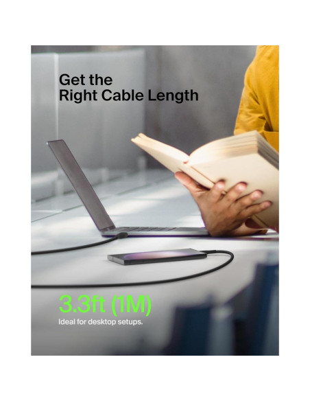 Cable USB-C a USB-C Belkin BoostCharge 1M - Carga Rápida Cable USB-C a USB-C Belkin BoostCharge 1M - Carga Rápida