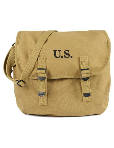 Bolsa Mensajera Militar SMONT M1936 Lona Vintage 30x30x10 cm