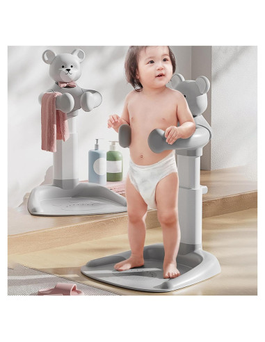 Soporte para Ducha de Bebé OSKOPWRC Ajustable Antideslizante