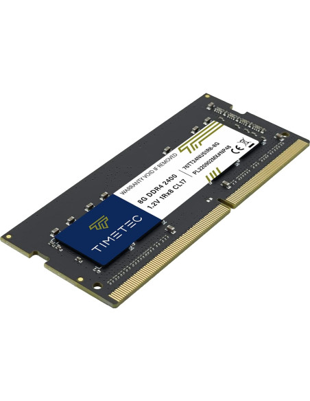 Memoria RAM Timetec 8GB DDR4 2400MHz SODIMM Laptop Memoria RAM Timetec 8GB DDR4 2400MHz SODIMM Laptop