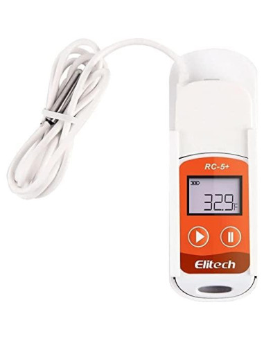 Registrador de Datos de Temperatura Elitech RC-5+ USB -22C a 70C