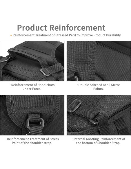 Mochila Táctica GZ XINXING Bandolera Militar EDC 35.5L Mochila Táctica GZ XINXING Bandolera Militar EDC 35.5L