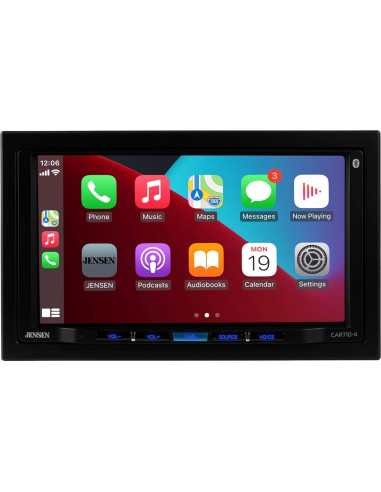 Estéreo Doble DIN Jensen CAR710-4 7" CarPlay Android Auto