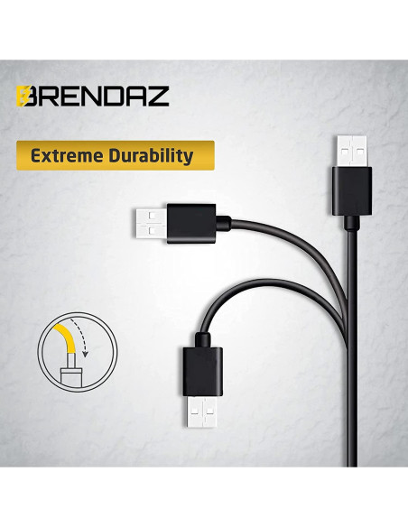 Cable Mini USB BRENDAZ 1 pie (30.48 cm) para micrófonos Blue Cable Mini USB BRENDAZ 1 pie (30.48 cm) para micrófonos Blue
