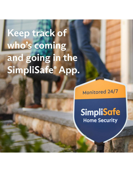 Cerradura Inteligente SimpliSafe Gen 3 Negra con Teclado Cerradura Inteligente SimpliSafe Gen 3 Negra con Teclado