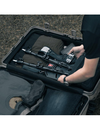Mochila de Luz de Video Portátil Caminstarry Multifuncional