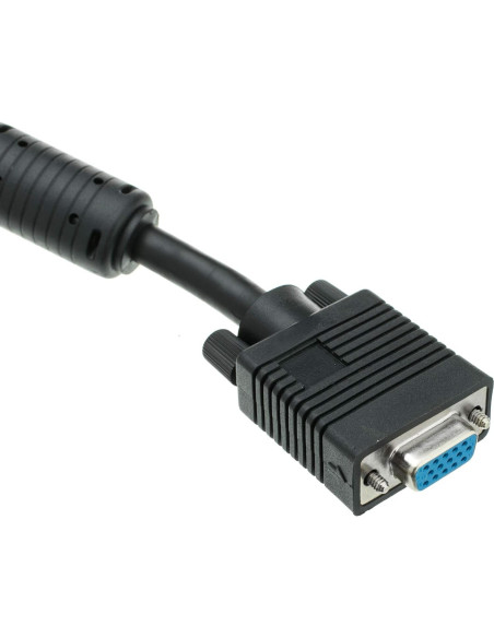 Cable de Extensión VGA 4.57m CableWholesale HD15 Macho Hembra Cable de Extensión VGA 4.57m CableWholesale HD15 Macho Hembra