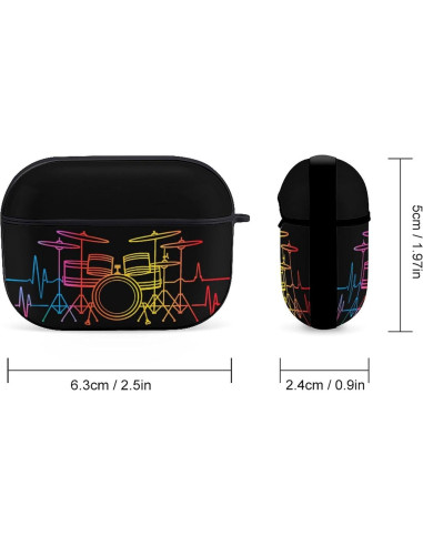 Funda Dura para Auriculares Bluetooth Genérico Estilo Negro