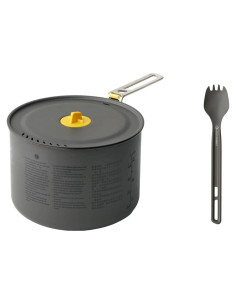 Olla de Camping 3L y Cuchara Ultraligera Sea to Summit