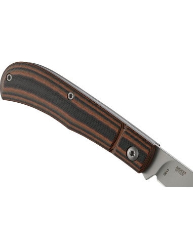 Cuchillo Plegable CRKT Venandi 7100, Mango G10 Marrón