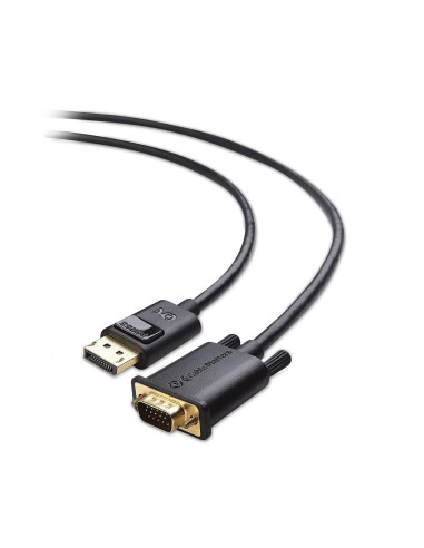 Cable DisplayPort a VGA 0.91m Cable Matters Conectores Oro