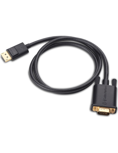 Cable DisplayPort a VGA 0.91m Cable Matters Conectores Oro