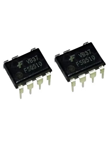 Interruptor de Potencia FSQ510 DIP-7 para Circuitos Electrónicos