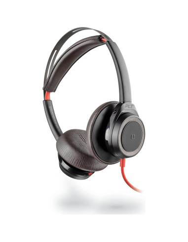 Auricular USB-C Poly Blackwire 7225 Estéreo con ANC - Negro