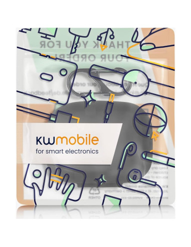 Funda de Silicona kwmobile para Skullcandy Grind Fuel - Negro