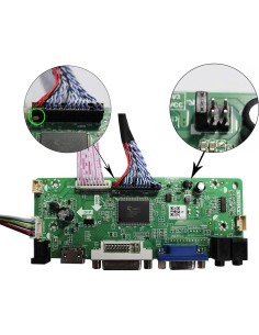 Controlador LCD DVI VGA LCDBOARD 21.5" 23" 27" 1920x1080 2