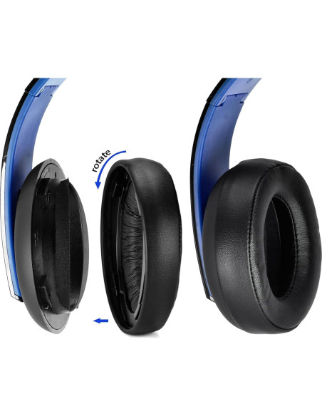 Almohadillas de Espuma para Auriculares Sony PS3 PS4 Gold Almohadillas de Espuma para Auriculares Sony PS3 PS4 Gold
