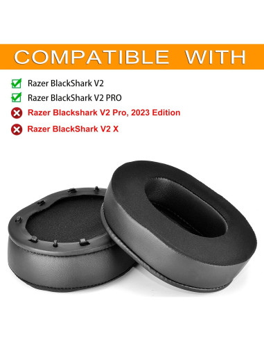 Almohadillas de Gel Enfriamiento defean para Razer BlackShark V2/V2 Pro