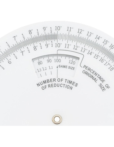 Escala Proporcional Westcott PS-69 13.34 cm Blanca