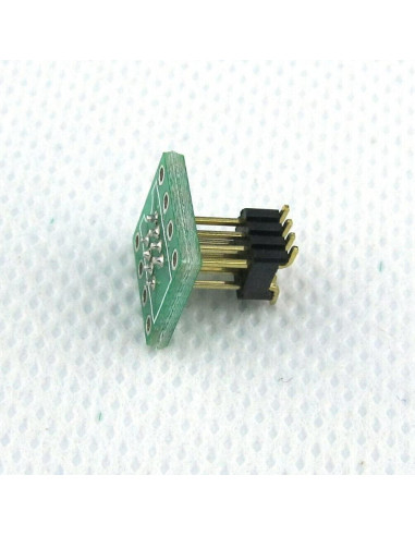 Adaptador DIP8 a SOP8 QINIZX 4 Set Placa Convertidora 1.27mm/2.54mm