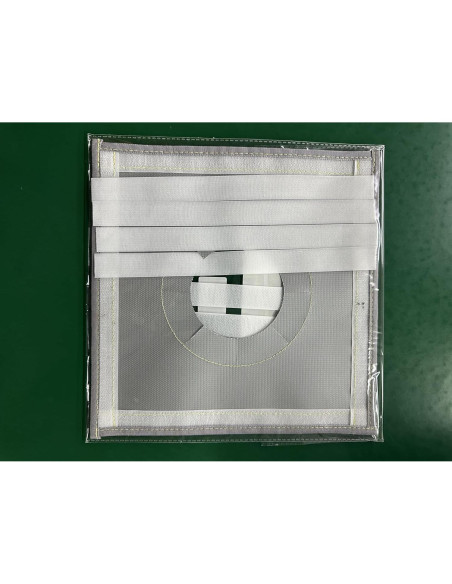 Jack de Estufa FLASLD para Tienda 30x30 cm Retardante de Llama Jack de Estufa FLASLD para Tienda 30x30 cm Retardante de Llama