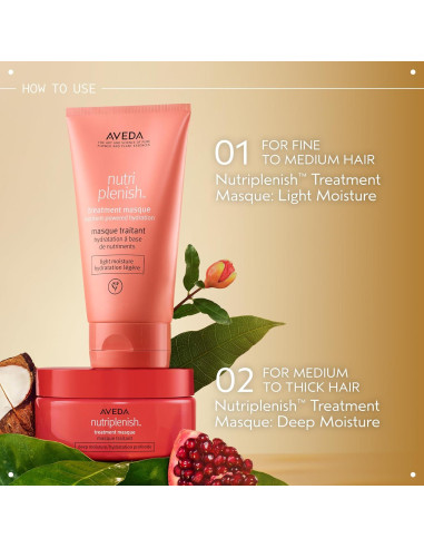 Mascarilla Hidratante Aveda Nutriplenish 25 ml - Cabello Seco